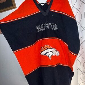 Broncos Black and Orange Men's Sweater